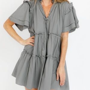 Sophia MADRID DRESS IN GREY (OS)